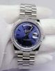 Rolex Day-Date Blue Face Stainless Steel Copy Watch (5)_th.jpg